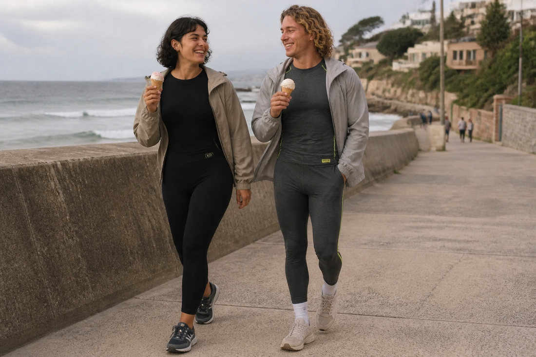 A sea wall walk in HOLD
